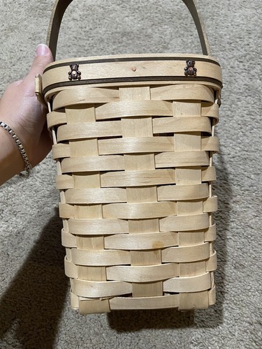 Longaberger Boyds Bear Country Basket Fest 2007 Forro Protector Tapa Madera Firmado - Imagen 12 de 16