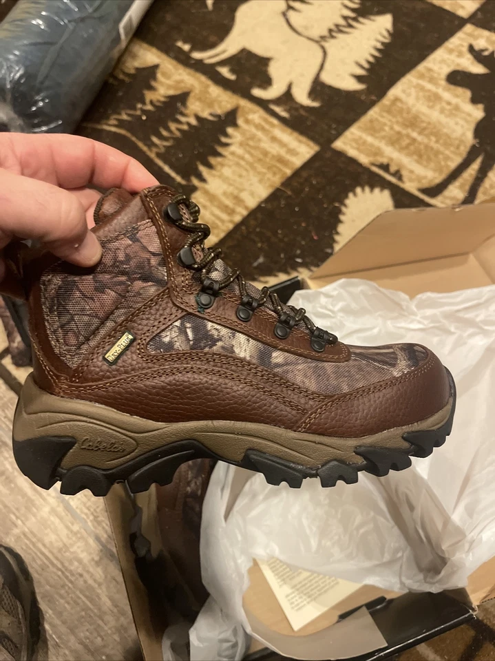 Cabelas Youth Active Trail Hunter Boots Size 4 Dry Plus NIB - Image 2 of 4