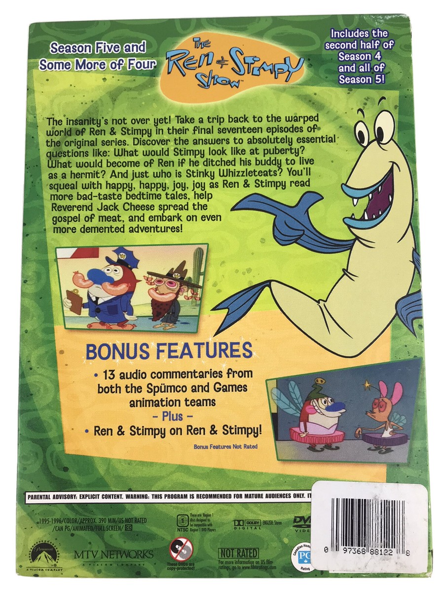 【中古】 Ren & Stimpy Show Season 5 & Some More of 4 [DVD] [輸入盤] The Ren & Stimpy Show - Season Five and Some More of Four used pre