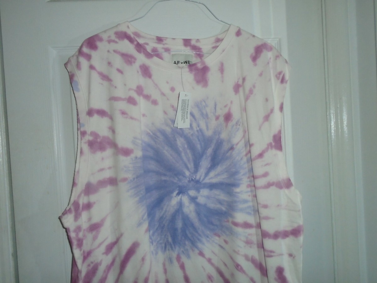 American Eagle AE X WE Sleeveless Tie Dye Shirt Size XL New