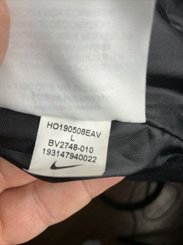Nike Sportswear Varsity Jacket & Jogger Pants BV2748-010 Black Gold Girl’s Large - Picture 18 of 20