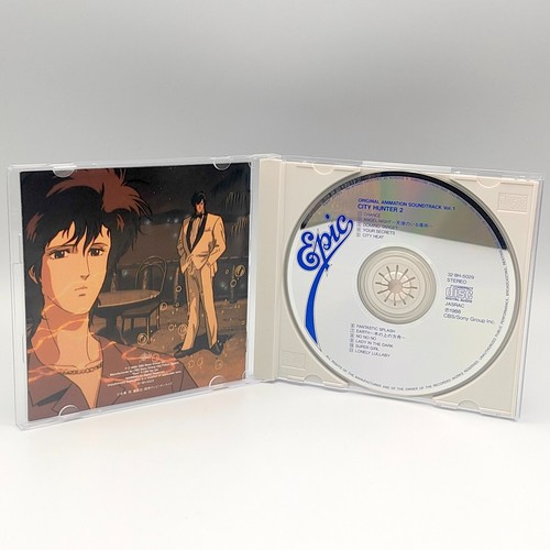 City Hunter 2 Original Animation Soundtrack Vol 1 EPIC SONY 1988 Music CD - Imagen 13 de 24