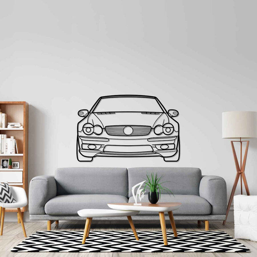 Wall Art Home Decor 3D Acrylic Metal Car Auto Poster USA Silhouette SL55