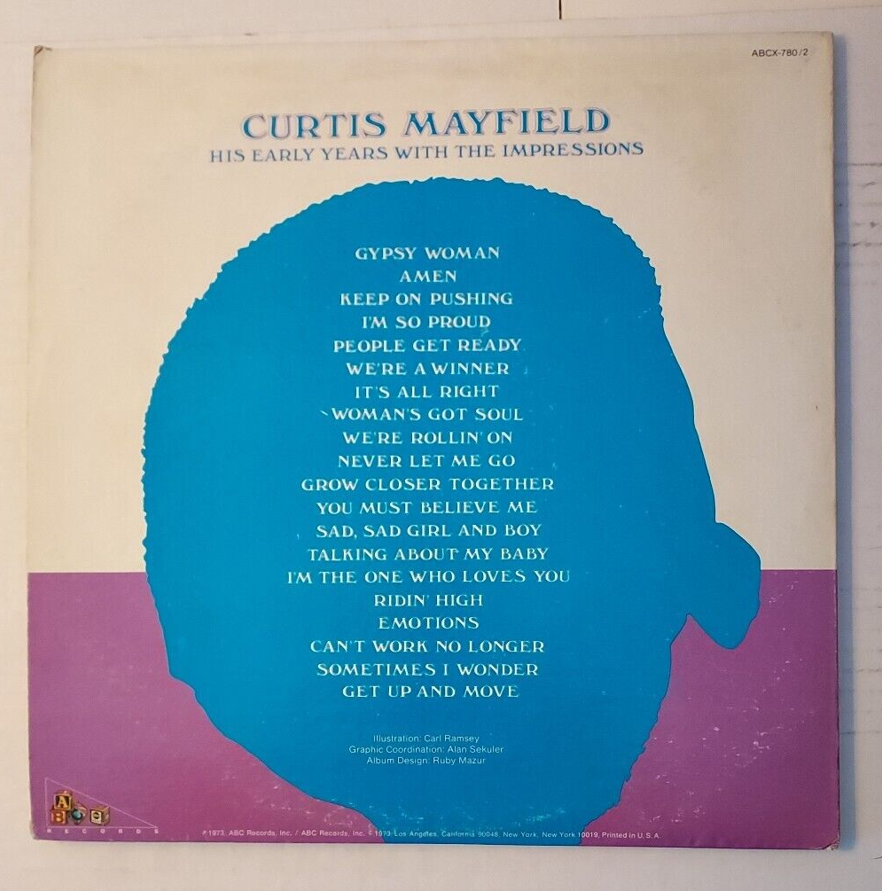 1973 2XLP Curtis Mayfield 