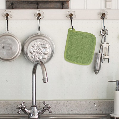 Juego de 2 soportes para ollas de cocina almohadilla para horno de cocina mesa tapete trivet - Imagen 4 de 33