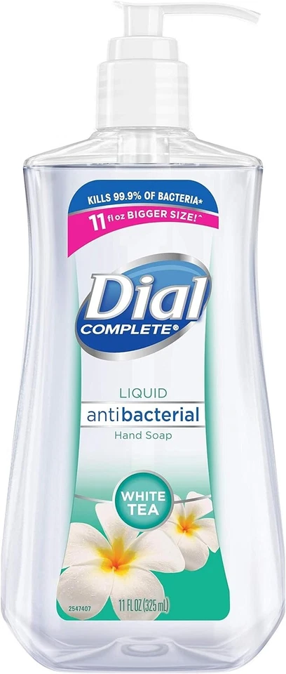 表盘抗菌液体手皂,白茶,11 液量盎司(4 件装) — 第 2/4 张图片