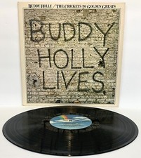 Buddy Holly/The Crickets - 20 Golden Greats Buddy Holly Lives LP 1980 MCA 3040