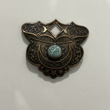 Victorian brass Sash Belt Buckle