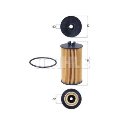 Ölfilter KNECHT OX 401D für ALFA ROMEO FIAT GMC OPEL SAAB VAUXHALL CHEVROLET
