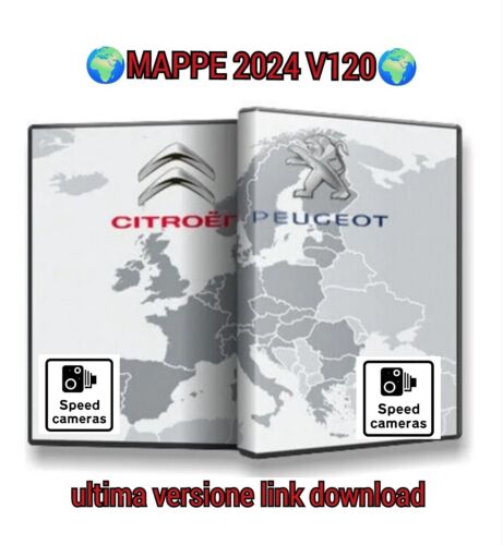 Kartenupdate 2024 WipNav+SMEG/SMEG IV+1 RT6 Citroën/Peugeot+AUTOVELOX