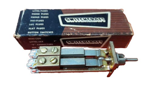 Switch Pled Switchcraft 14B Jack Stereo 1/4 Donna Per Montaggio A - Foto 7