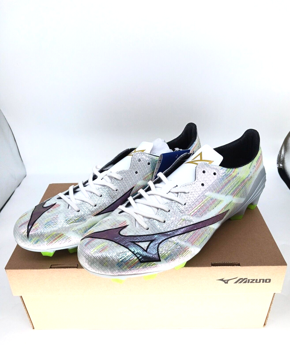 Mizuno Alpha ホワイト Mizuno Alpha Made In Japan Firm Ground - White/GE Gold/Black