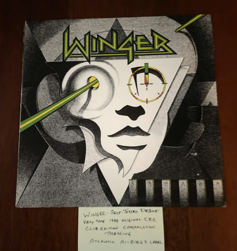 Winger~Self-Titled~Very Rare 1988 Original CRC Carrollton LP Press~EX/NM Tested - Imagen 2 de 17
