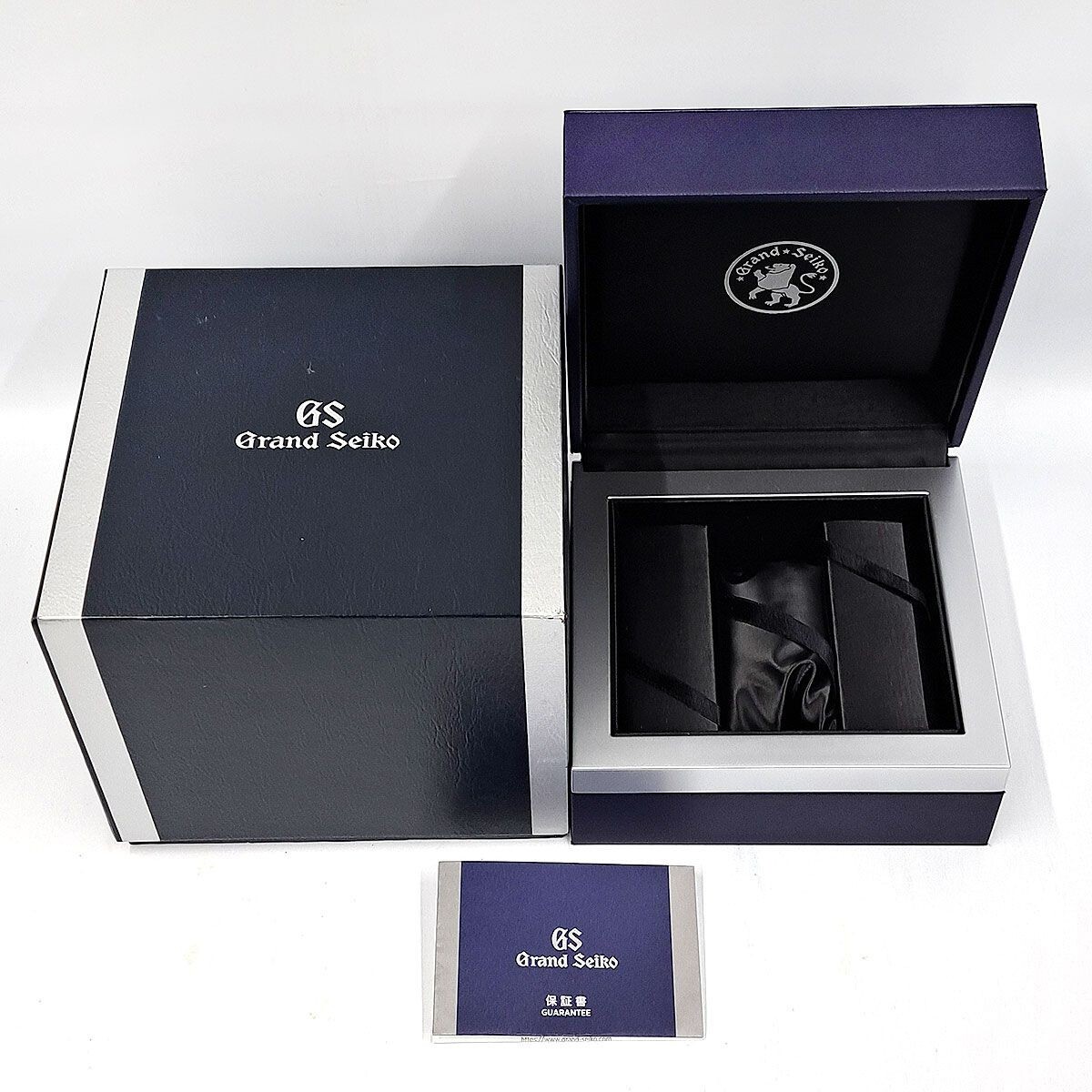 Grand Seiko 9F SBGX297 Quartz Black Dial Stainless Steel