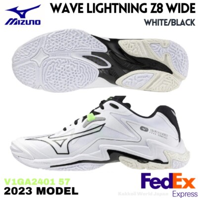 MIZUNO Volleyball Shoes WAVE LIGHTNING Z8 WIDE V1GA240157 White