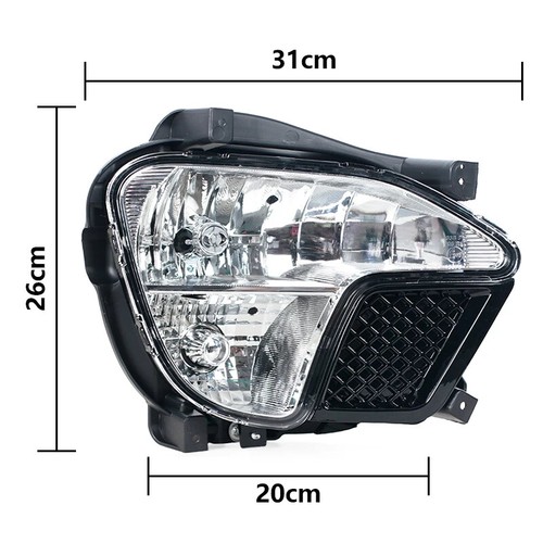 Lámpara antiniebla delantera izquierda para Ssangyong Korando Actyon 2012-2014 deportiva con halógeno - Imagen 3 de 6