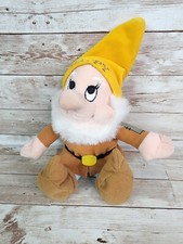 Walt Disney World Snow White and the Seven Dwarfs Happy Bean Bag Plush 12"- 13"