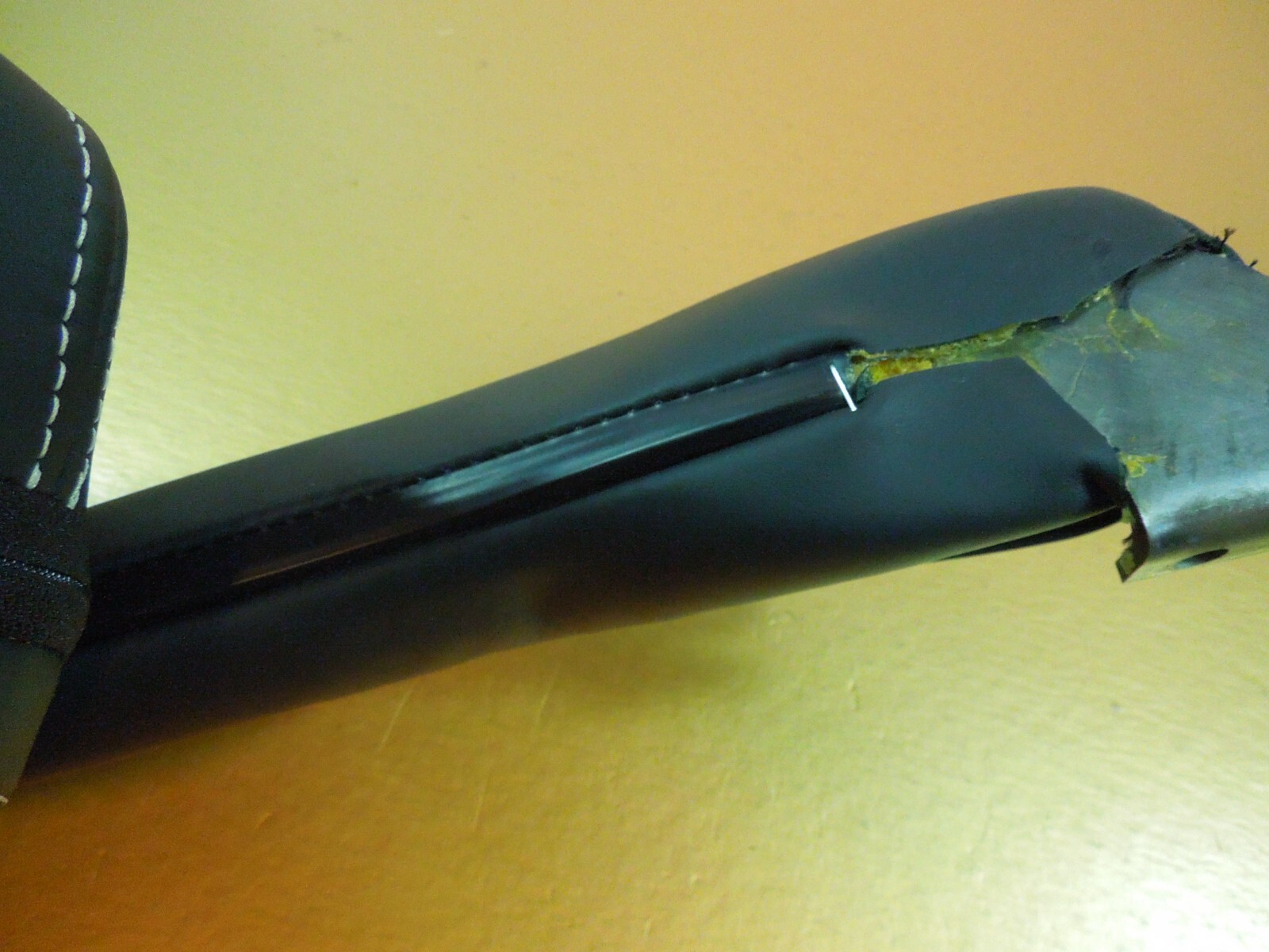 2010-14 LAMBORGHINI GALLARDO RIGHT SEAT HEADREST HEAD REST SUPPORT LEATHER OEM