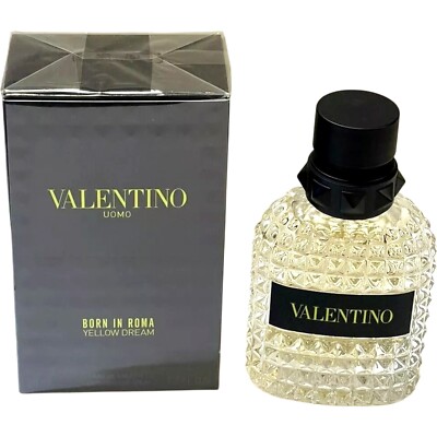 Valentino Uomo Born In Roma Yellow Dream Eau De Toilette 50ml 1.7