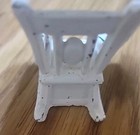Vintage Metal Rocking Chair Salt & Pepper Shakers 2" Tall — photo 8