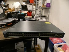 Cisco Catalyst 3560 WS-C3560-48PS-S 48-Port Fast Ethernet PoE Switch Managed