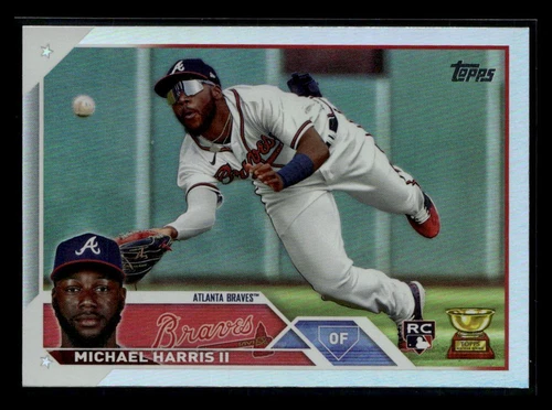 2023 Topps #226 Michael Harris II Rainbow Foil