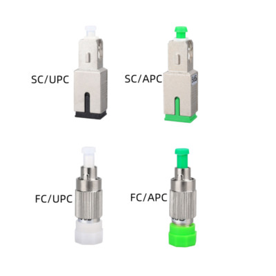 2PCS SC FC UPC APC fixed Fiber Optical attenuation adapter SM ...