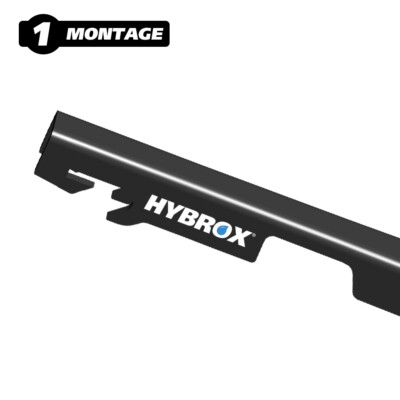 HYBROX Scheibenwischer Für Seat Leon (ab Baujahr 2012) – Flachbalken, 650mm & 400mm, Kompatibel Mit Bosch