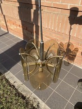 🔺Lampadario Sospensione ANNI 70 80 Space Age VINTAGE HOME DESIGN Modernariato