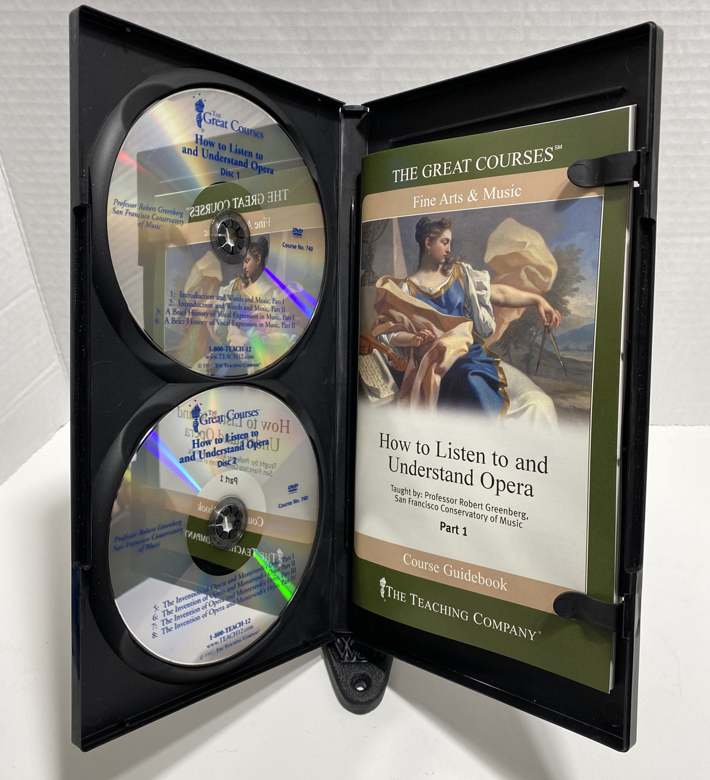 Great Courses DVD With Booklet How to Listen to and Understand Opera Great Courses DVD With Booklet How to Listen to and Understand Opera