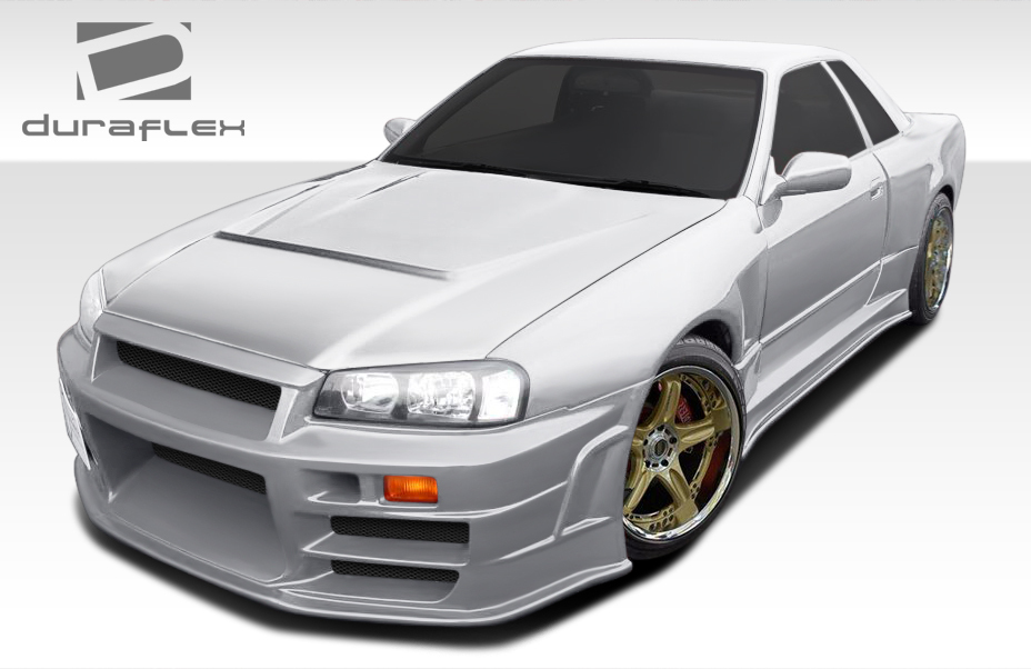 FOR 89-94 Nissan Skyline 2DR R324 ConV 9pc Body Kit 106606 FOR 89-94 Nissan Skyline 2DR R324 ConV 9pc Body Kit 106606