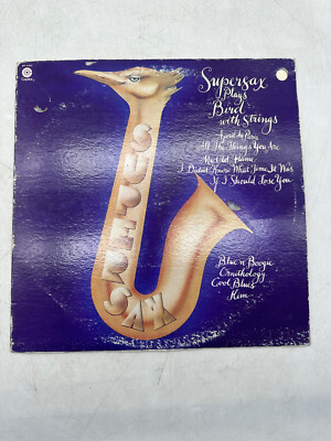 Supersax Plays Bird With Strings Capitol Records ST-11371 VG+