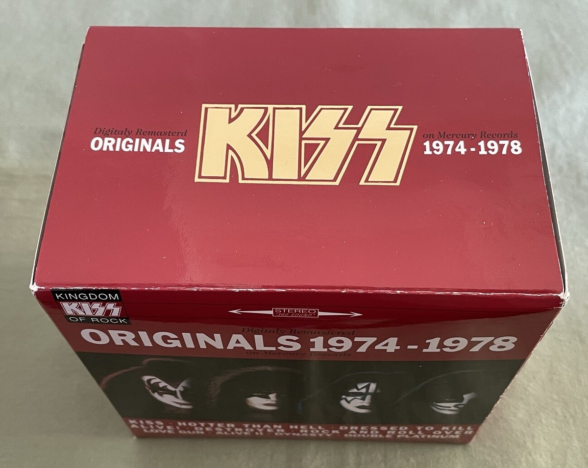 KISS Japan PROMO BOX original SHUFFLEPAK Gene Simmons NO KISS Japan PROMO BOX original SHUFFLEPAK Gene Simmons NO