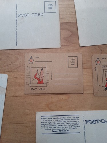 Vintage Post Card Lot Cartoon Post Cards OLD Attic Find UNUSED - Picture 18 of 24