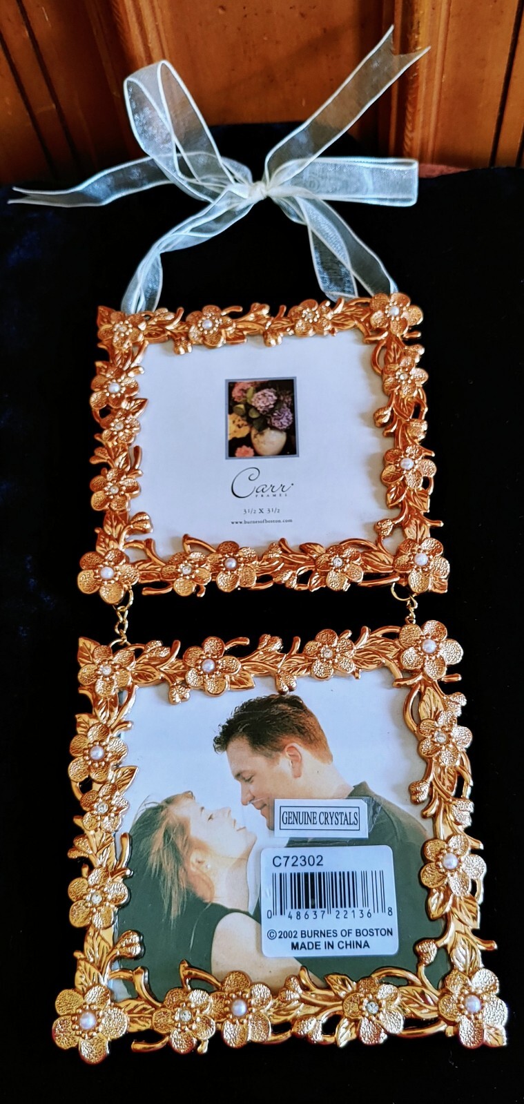 Carr FramesBurnes of Boston Jeweled "Double Frames" Flowery Ornate