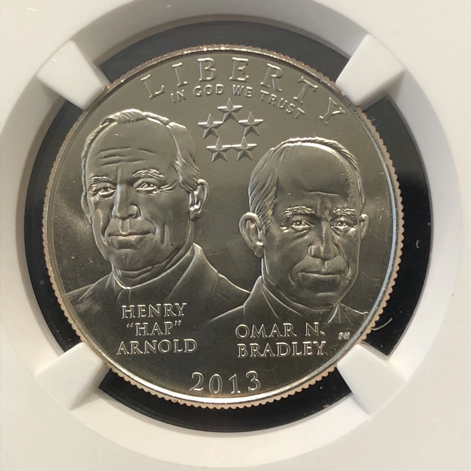 2013 D 5 FIVE STAR GENERALS NGC MS69 50C HALF DOLLAR - Image 3 of 4