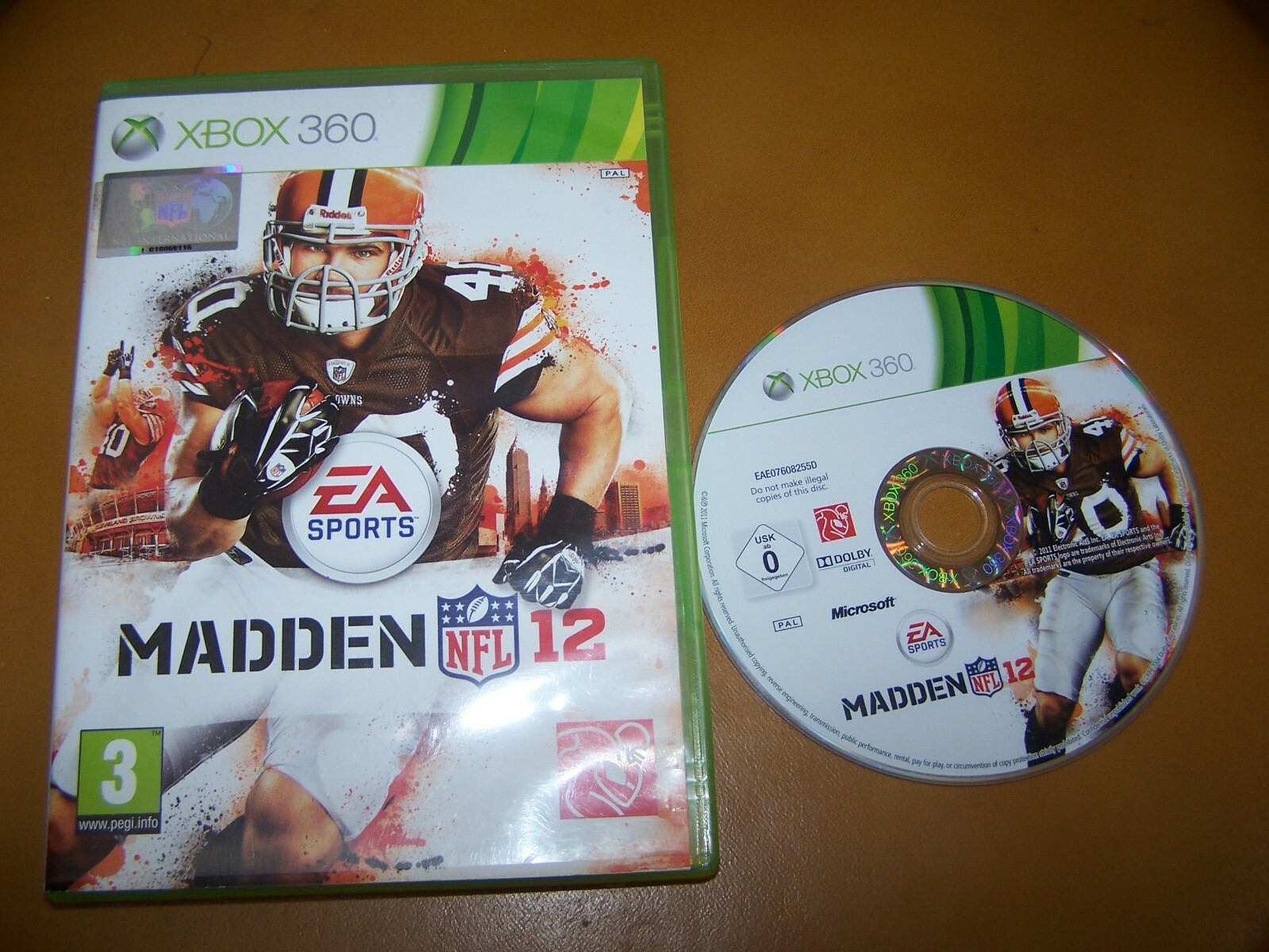 MADDEN NFL 12  - VF -   XBOX 360  BOITE CD 