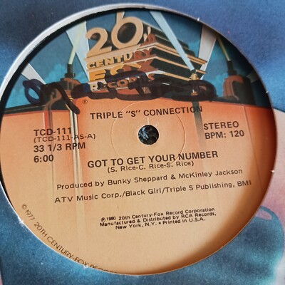 Triple ''S'' Connection   Got To Get Your Number (TCD-111) Livin' And Lovin' Just