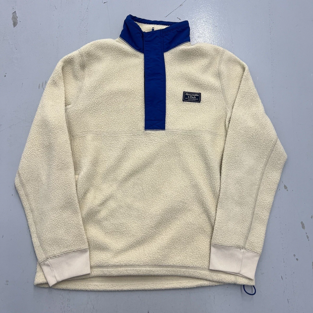 Abercrombie and sales fitch fleece pullover