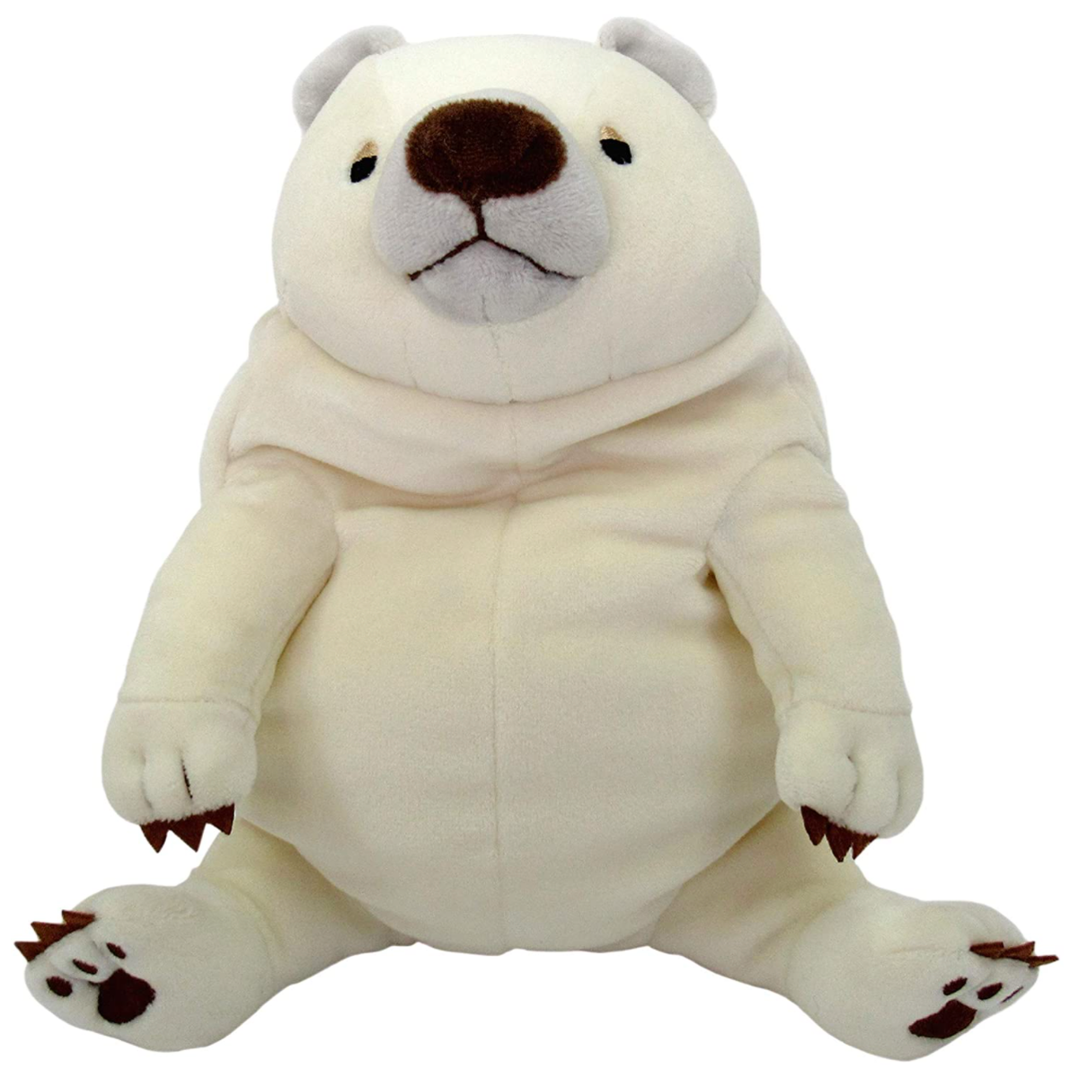 Shinada Global Mochi-Kuma Bear White M Size Plush Doll Stuffed