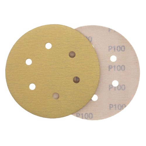 6 Inch 150mm Round Dry Sanding Discs Grit 80-600 Hook & Loop Sandpaper 6 Holes - Picture 13 of 22