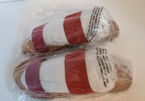 NEW Chelsea Crew "Sinister" Color Block Red Pink Slide Sandal Size 7 EU38 UK5 - Picture 3 of 12