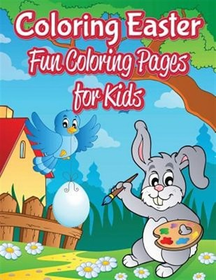 coloring easter fun  coloring  activity book paperback