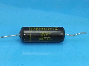 PYRAMID IMP MFD .1 UF 400 V VOLT CAPACITOR VINTAGE MADE IN USA GUITAR AUDIO AMP