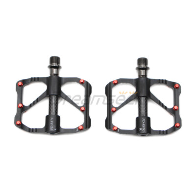 Fahrradpedale Lager Rennrad Kohlefaserachse Plattform Fahrrad Pedale Antirutsch