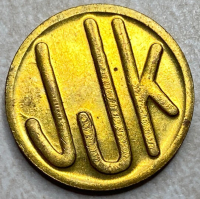 JJK St Paul MN Pinball Arcade Jukebox Trade Slot Token T1544 | eBay