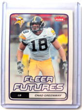 2006 Fleer - Fleer Futures #116 Chad Greenway (RC)