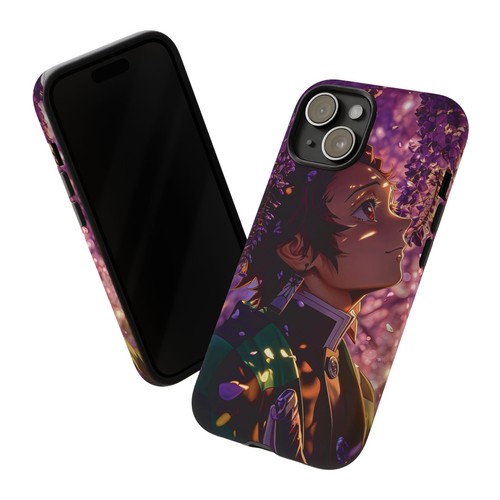 Phone Case, Tanjiro Anime Phone Case for iPhone, Otaku Gift, Demon Slayer Fan, - 第 46/221 張圖片