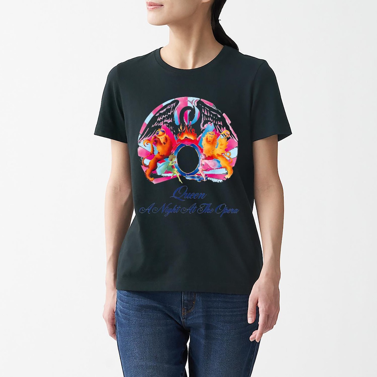 Camiseta Queen A Night At The Opera - Talla XL, Licencia Oficial