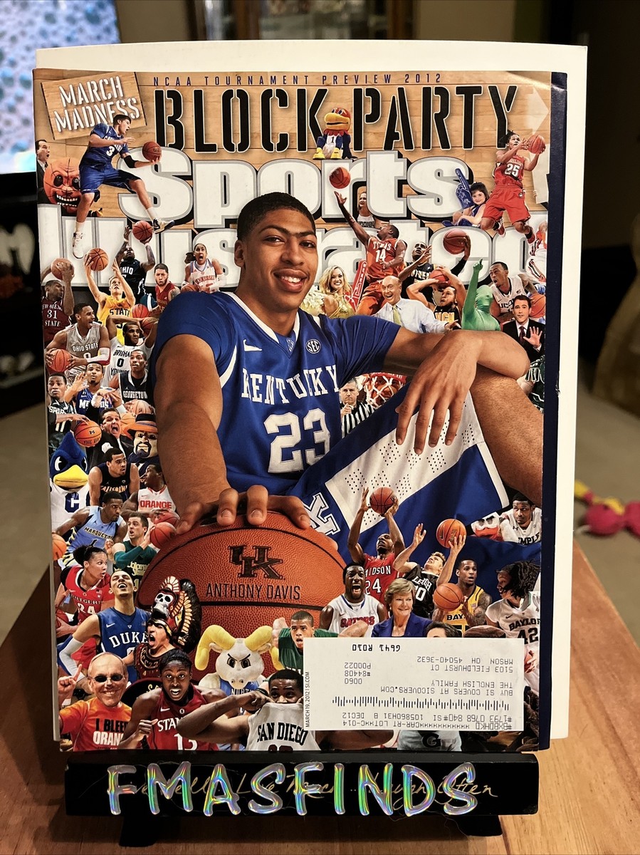 K1 KENTUCKY BASKETBALL ANTHONY DAVIS 2012 Sports Illustrated